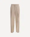Fabiana Filippi Pleated Front Trousers In Sand
