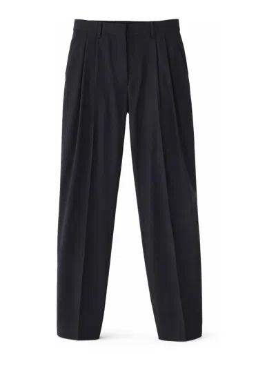 Fabiana Filippi Wool Pants In Blue
