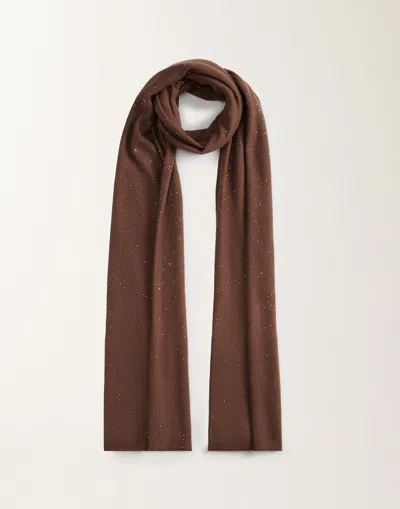 Fabiana Filippi Wool Scarf With Sequins