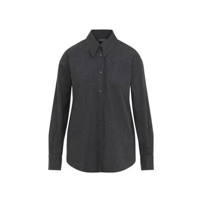 Fabiana Filippi Wool Shirt In Gray