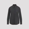 Fabiana Filippi Wool Shirt In Antracite