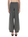Fabiana Filippi Wool, Silk And Cashmere Pants In Gray