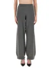 Fabiana Filippi Wool, Silk And Cashmere Pants In Gray