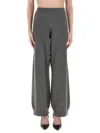 Fabiana Filippi Wool, Silk And Cashmere Pants In Gray