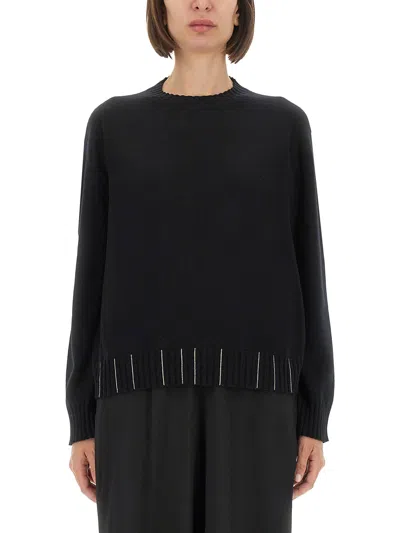 FABIANA FILIPPI WOOL, SILK AND CASHMERE SWEATER