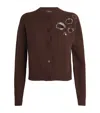 Fabiana Filippi Wool-silk-cashmere Embellished Cardigan