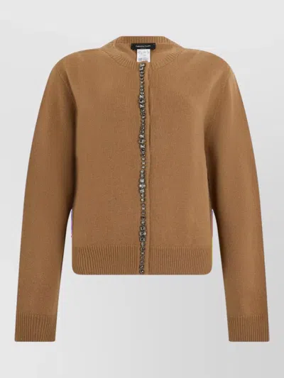 Fabiana Filippi Wool Silk Cashmere Knit Jacket