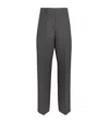 Fabiana Filippi Check-pattern Tailored Trousers In Grey