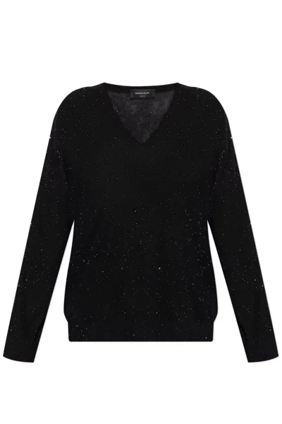 Fabiana Filippi Wool Sweater In Black