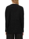 Fabiana Filippi Sequin-embellished Jumper In Black