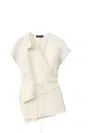 Fabiana Filippi Wrap-style Blouse In White