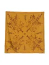 Fabiana Filippi X Benni Bosetto Printed Silk Scarf In Brown