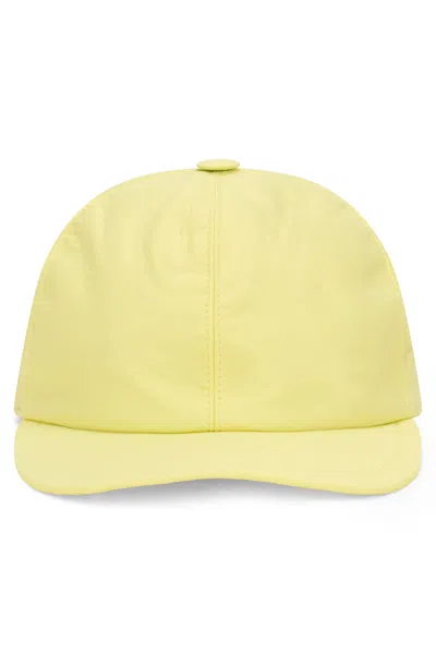 Fabiana Filippi Yellow Cap With Minimalist And Versatile Design.