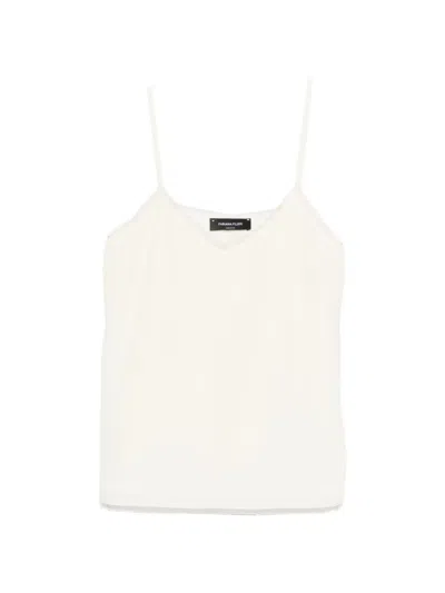 Fabiana Filippi Zip Blouse In White