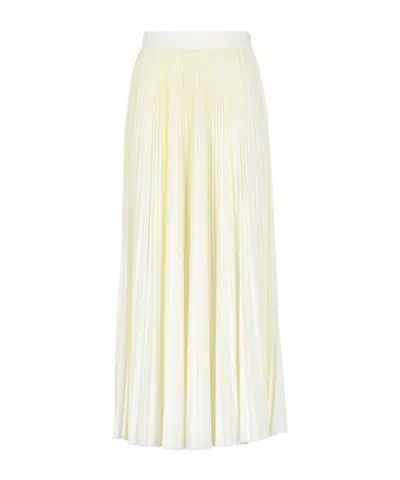 FABIANA FILIPPI FABIANA FILIPPI ZIP FASTENED PLEATED JERSEY SKIRT