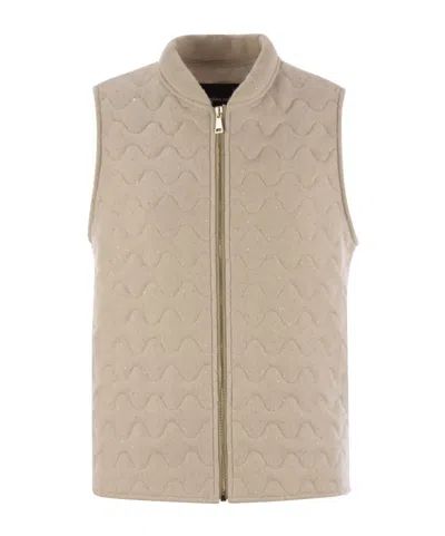 FABIANA FILIPPI FABIANA FILIPPI ZIPPED GILET