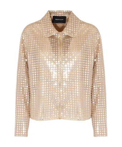 Fabiana Filippi Sequinned Jacket In Neutral