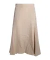 Fabiana Filippi A-line Midi Skirt In Nude