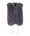 Fabiana Filippi Zippered Sleeveless Vest