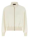 Fabiana Filippi Zup-up Bomber Jacket In Neutral