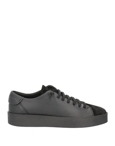 Fabiano Ricci Man Sneakers Black Size 7 Leather