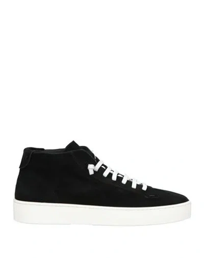 Fabiano Ricci Man Sneakers Black Size 9 Leather