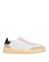 Fabiano Ricci Man Sneakers White Size 9 Leather