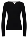 Fabienne Chapot Alida Ribbed T-shirt In Black