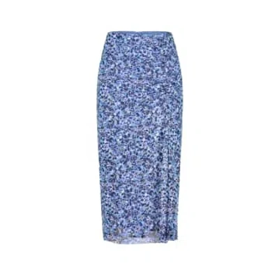 Fabienne Chapot Jessy Midi Skirt In Blue