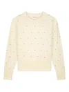 Fabienne Chapot Lidi Rhinestone-detailed Sweater In Neutral
