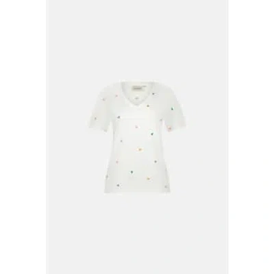 Fabienne Chapot Multi Heart Phil Tshirt In White