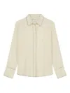Fabienne Chapot Stella Contrast-stitch Shirt In Neutral