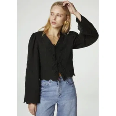 Fabienne Chapot Sterre Ls Top In Black