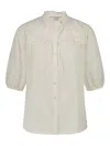 Fabienne Chapot Thirsa Embroidered Shirt In Neutrals