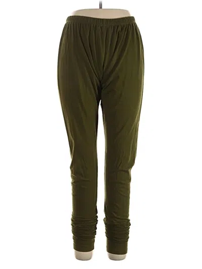 Pre-owned Fabindia Active Pants In Green