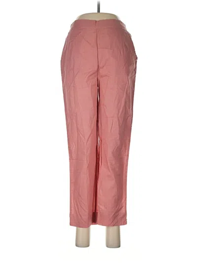 Pre-owned Fabindia Casual Pants In Pink