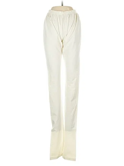 Pre-owned Fabindia Casual Pants In White