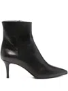 Fabio Rusconi 65mm Pointed-toe Heeled Boots In Black