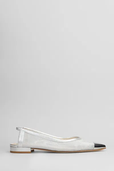 Fabio Rusconi Ballet Flats In Silver
