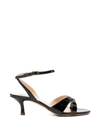 Fabio Rusconi Crossover-strap Sandals In Black