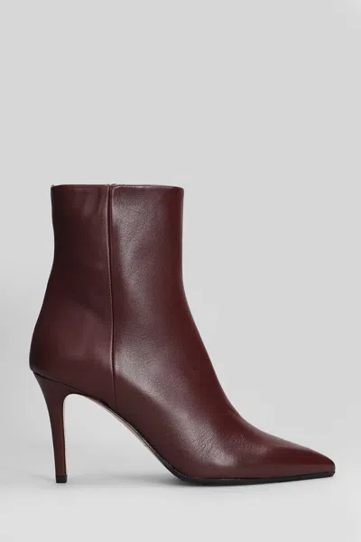 Fabio Rusconi High Heels Ankle Boots In Brown