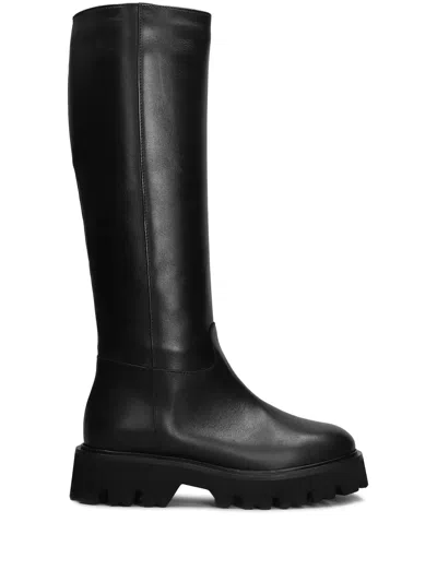 FABIO RUSCONI LEATHER BOOTS