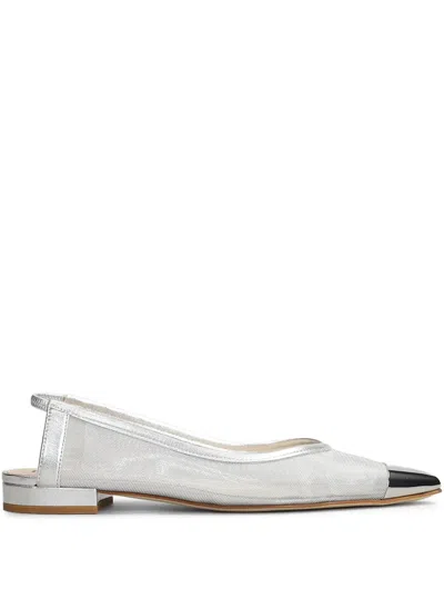 FABIO RUSCONI MESH BALLET FLATS