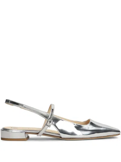 FABIO RUSCONI METALLIC BALLET FLATS