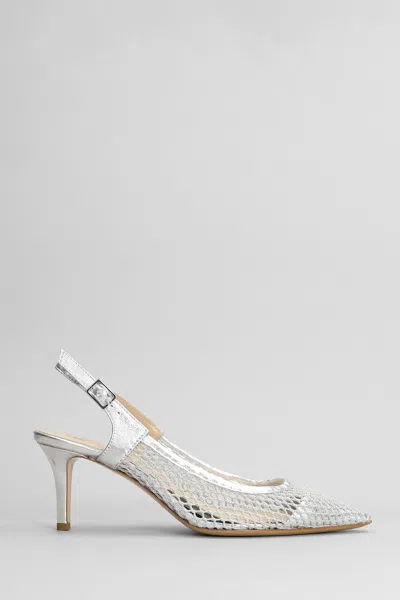 Fabio Rusconi Pumps In Silver Leather