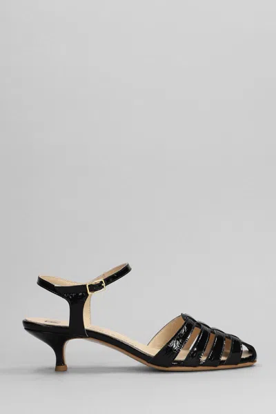 Fabio Rusconi Sandals In Black Leather