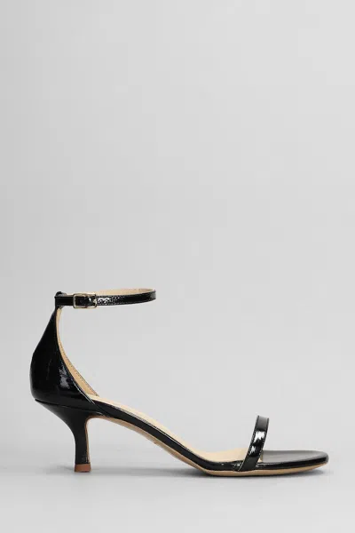 Fabio Rusconi Sandals In Black Leather