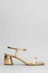 Fabio Rusconi 65mm Patent-leather Sandals In Silver