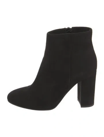 Pre-owned Fabio Rusconi Suede Boots In Black