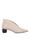 Fabio Rusconi Woman Ankle Boots Blush Size 7.5 Soft Leather In Neutral